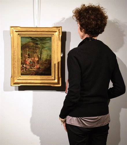 Scène de mariage mythologique - Jacob Franse, actif vers 1720-1730